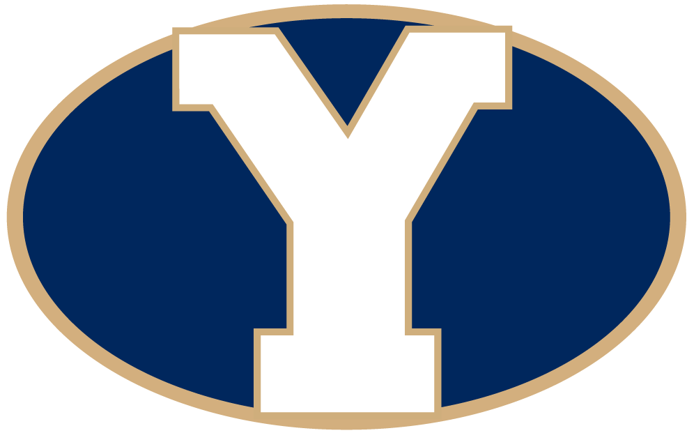 Brigham Young Cougars 1999-2004 Secondary Logo iron on paper